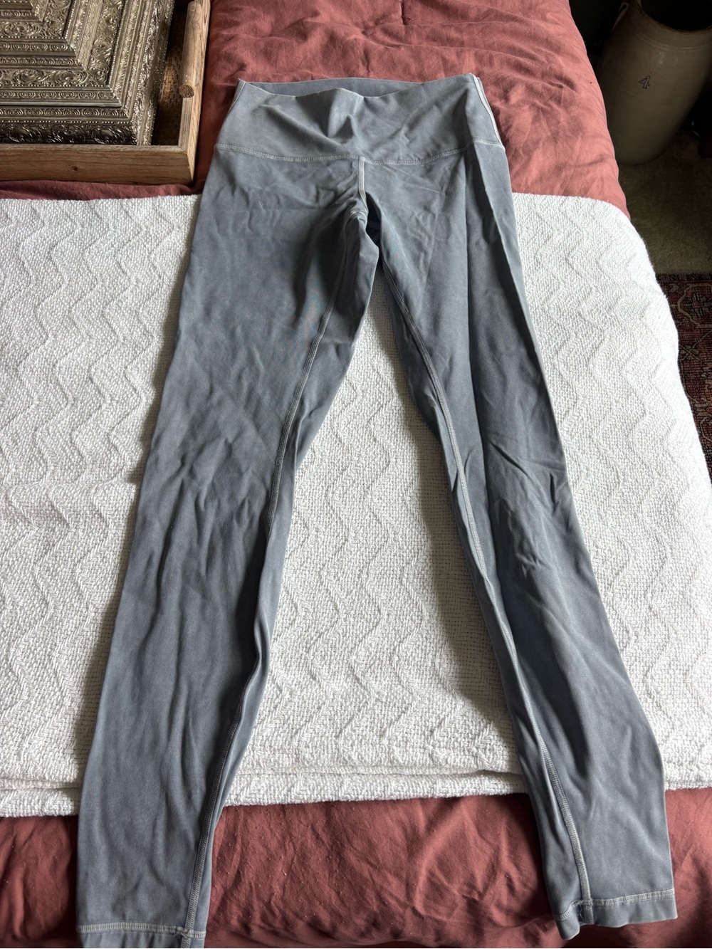 lululemon athletica Women's Gray High-Rise Leggings